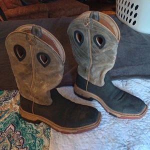 Twisted X size 8 steel toe boots
